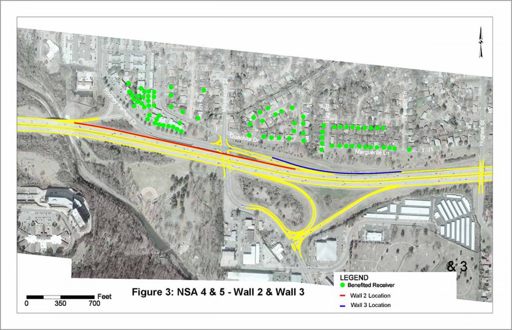 Figure 3: NSA 4 & 5 - Wall 2 & Wall 3